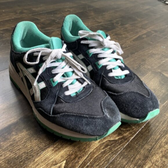 Asics Gel Saga - Black Mint - Picture 1 of 2
